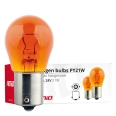 01005 Bec halogen (10 buc)  PY21W BA15S 24V Amber