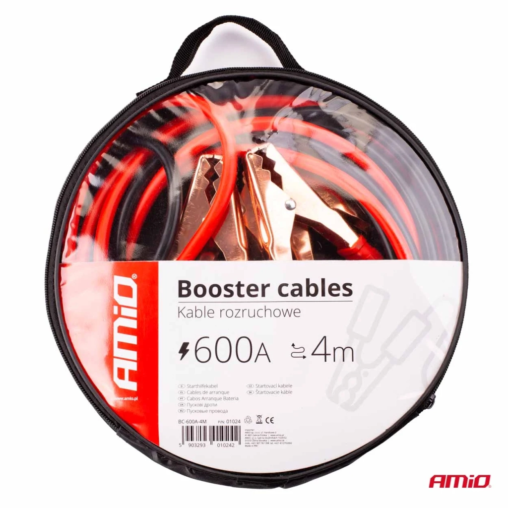 01024 Cabluri amplificatoare  600A-4m