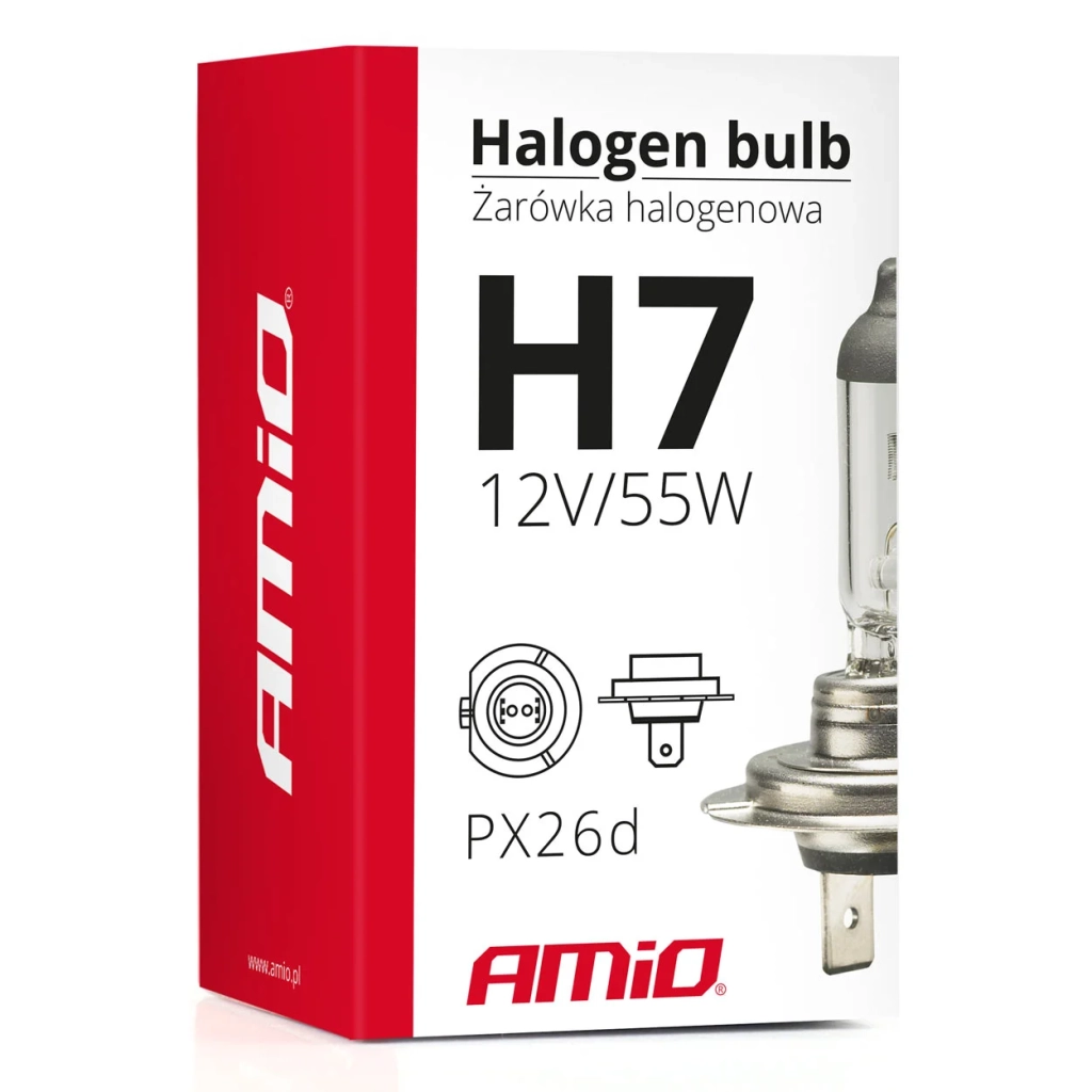 01156 Bec halogen H7 12V/55W filtr UV