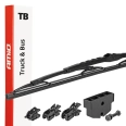 01204 Плоская щетка стеклоочистителя  MultiConnect 28’ (700 mm) 12 adaptoare T03
