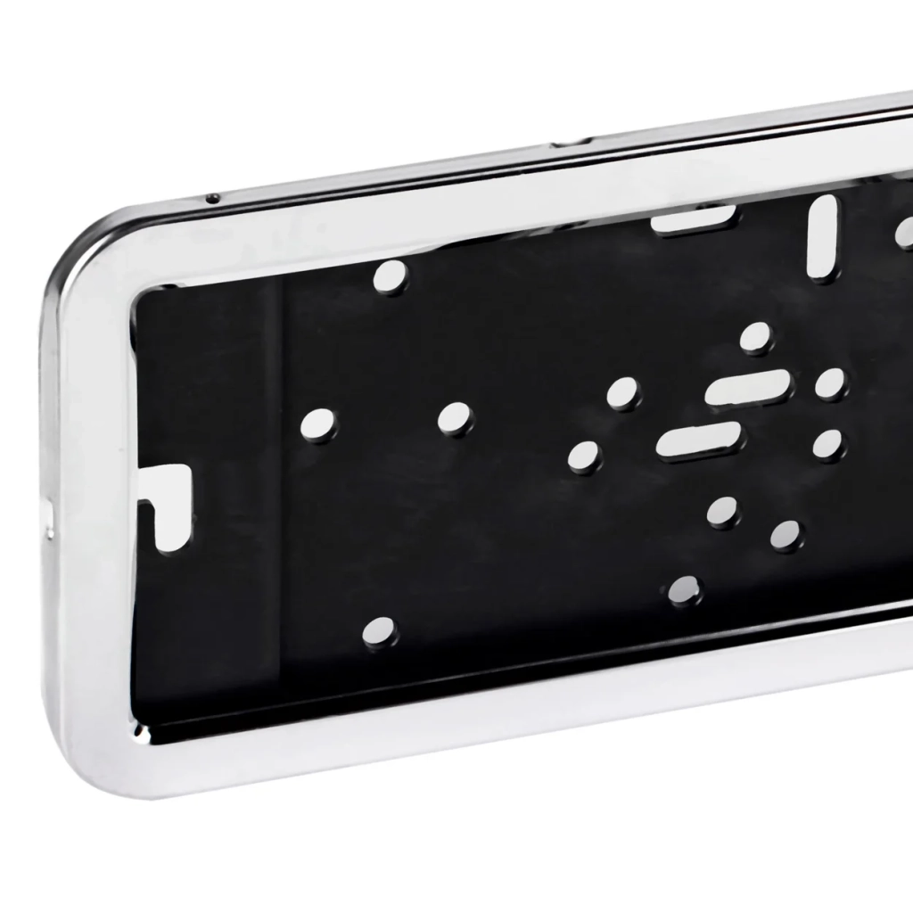 01300 Placuta numere de inmatriculare INOX LPF 001