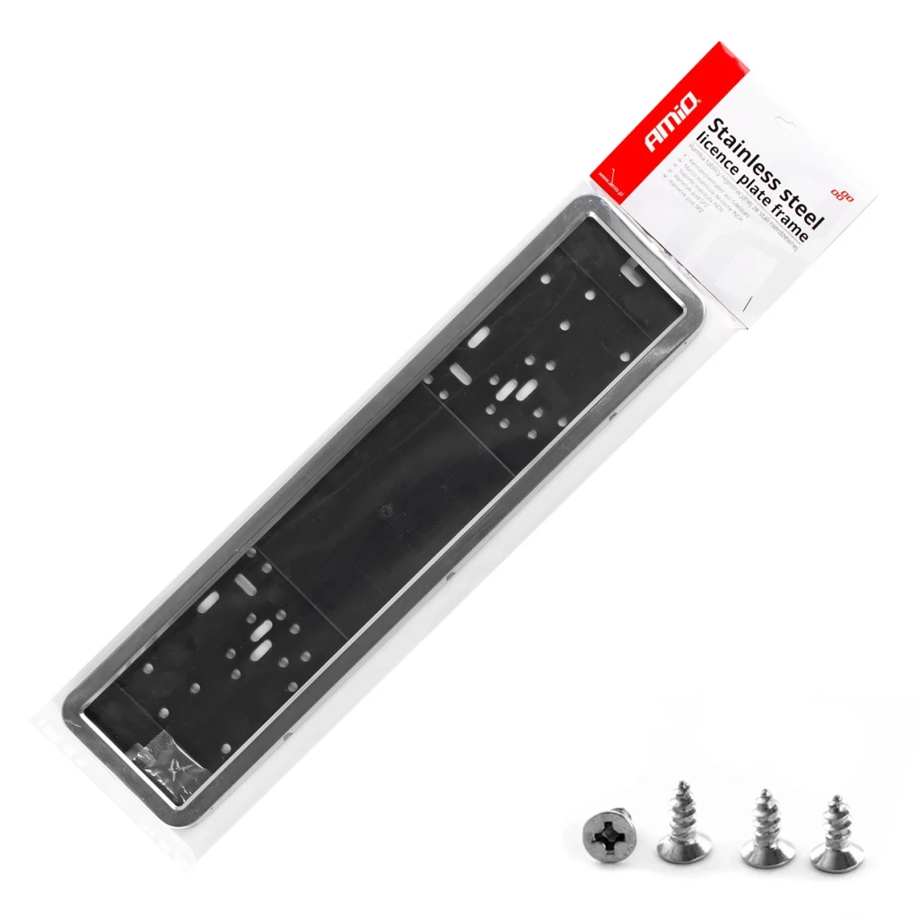 01300 Placuta numere de inmatriculare INOX LPF 001