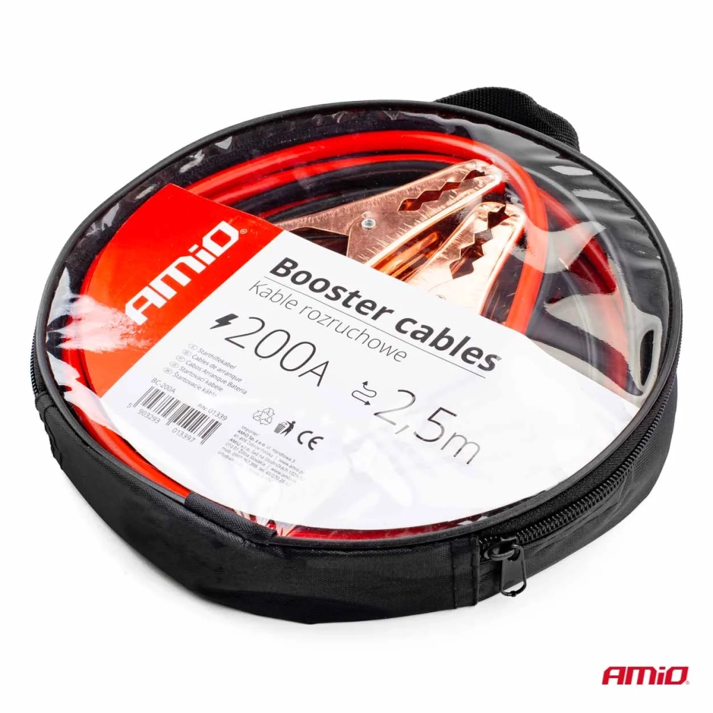 01339 Cabluri amplificatoare  200A-2,5 m