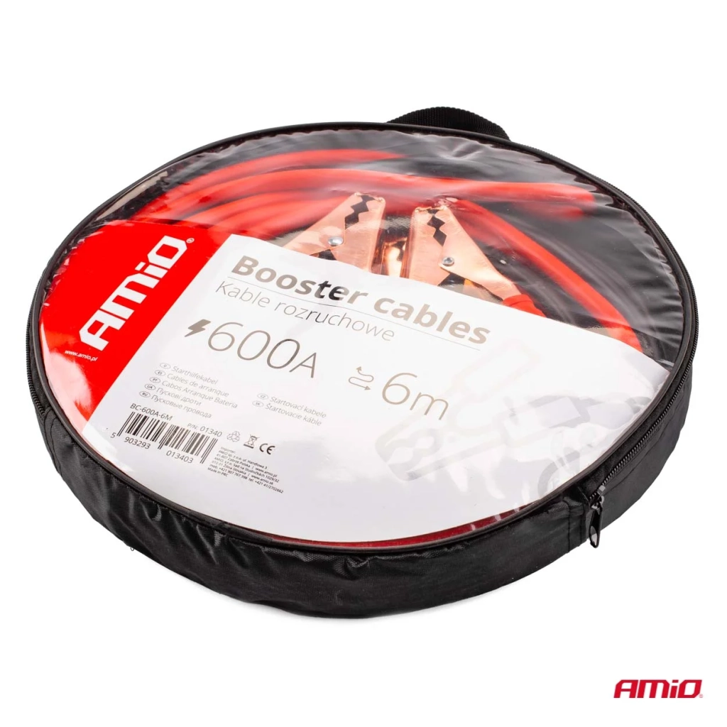 01340 Cabluri amplificatoare 600A-6 m
