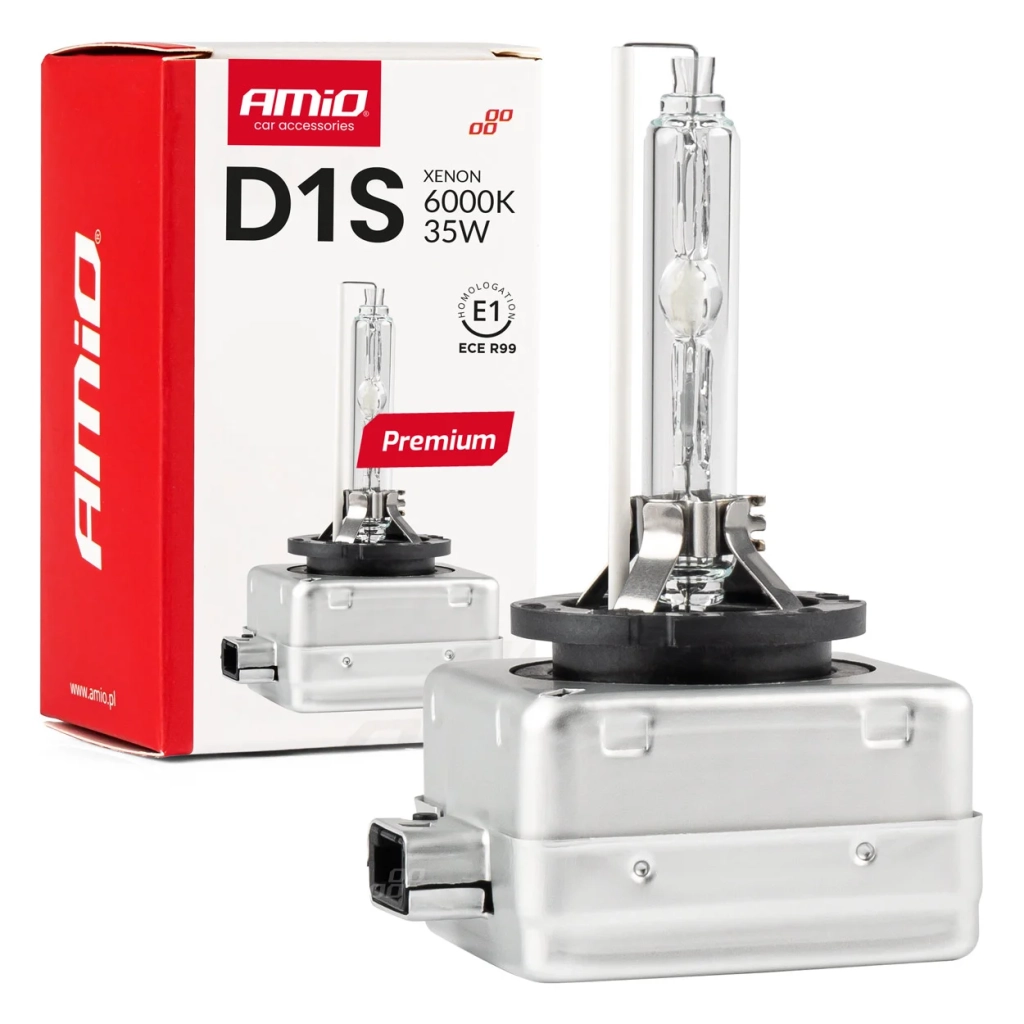01409 Lampa Xenon  D1S 6000K Premium