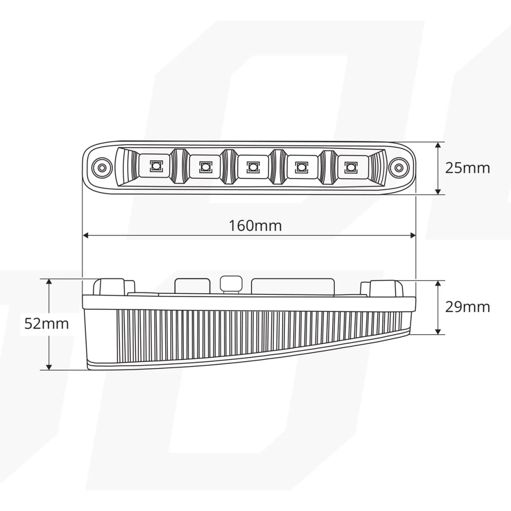 01522 Дневные ходовые огни LED DRL 506HP