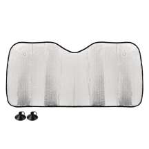 01531 Parasolar auto argintiu – Sun cover 130 x 60 cm, PE Bubble