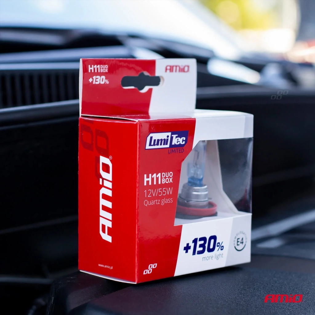 02103 Bec halogen HB3 12V 60W LumiTec LIMITED +130% DUO