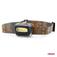 02199 Lanterna frontala LED COB 3xAAA 150Flux IPX3