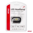 02200 Lanterna frontala LED 3W 1200mA reincarcabila 180 Flux IPX4 LH02