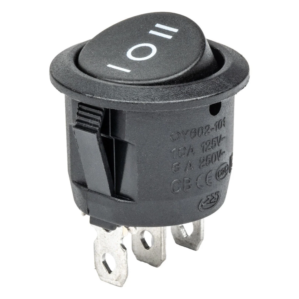 02463 Круглый выключатель12/230V BU03