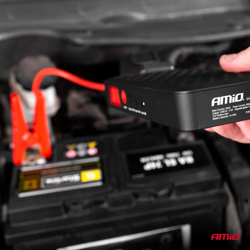 02524 Пусковое устройство-бустер powerbank 12V 12Ah 800A
