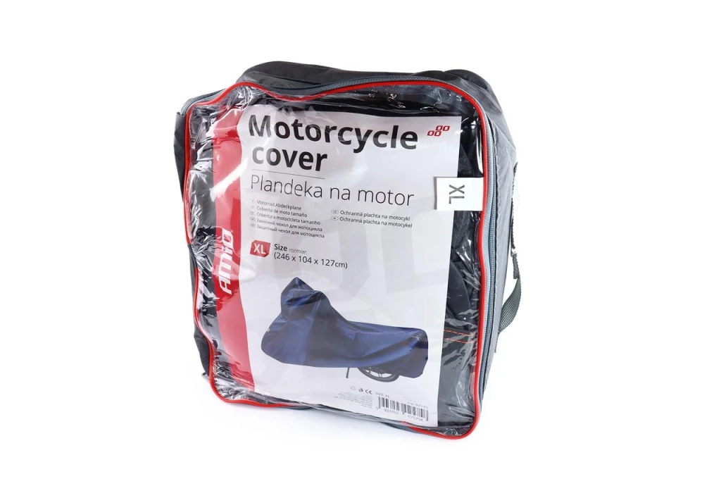 02575 Husa p-u motocicleta din prelata - XL