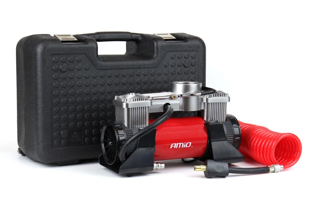 02640 Compresor de aer auto 2cylinders 12V HQ with repair kit ACOMP-18