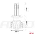 02845 Faruri LED COB 4 Side Seria H8/Р9/Р11