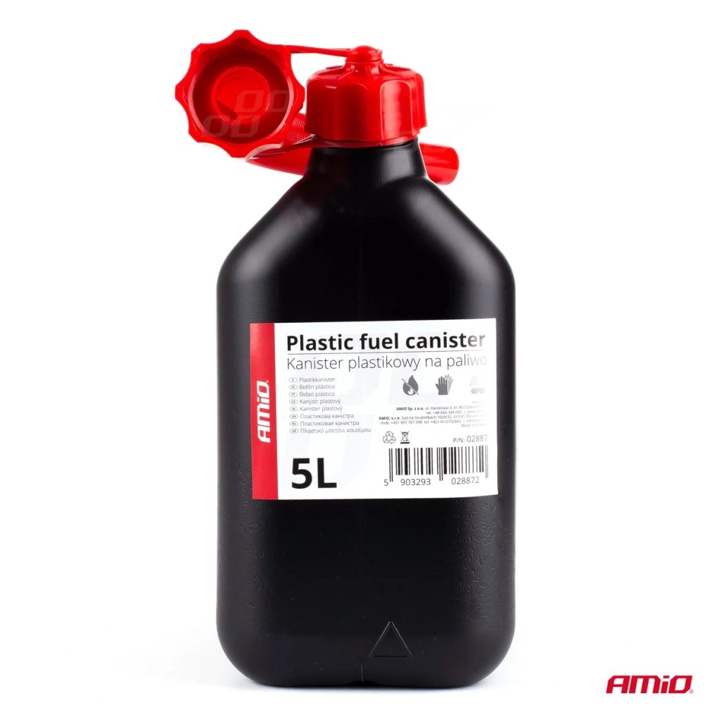 02887 Canistra de combustibil din plastic 5lit black