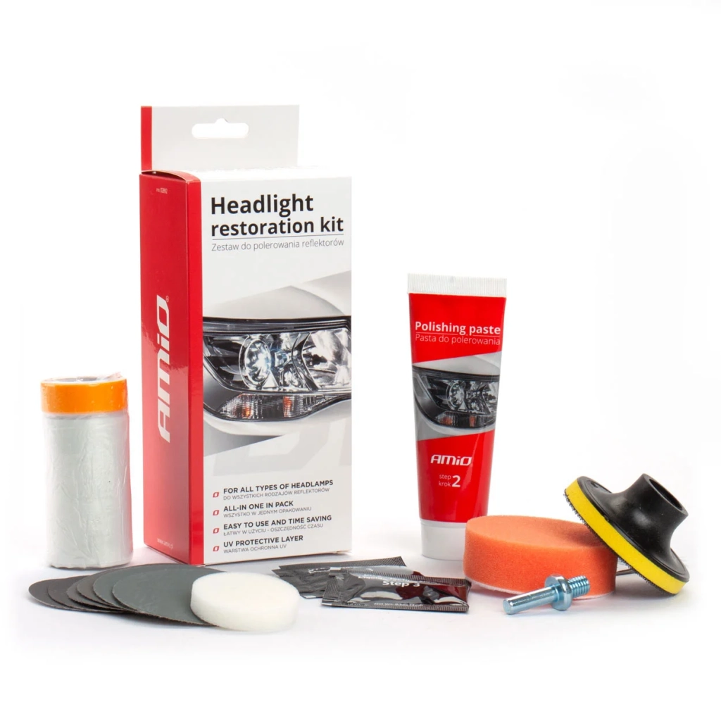 02892 Kit de lustruire pentru restaurarea farurilor