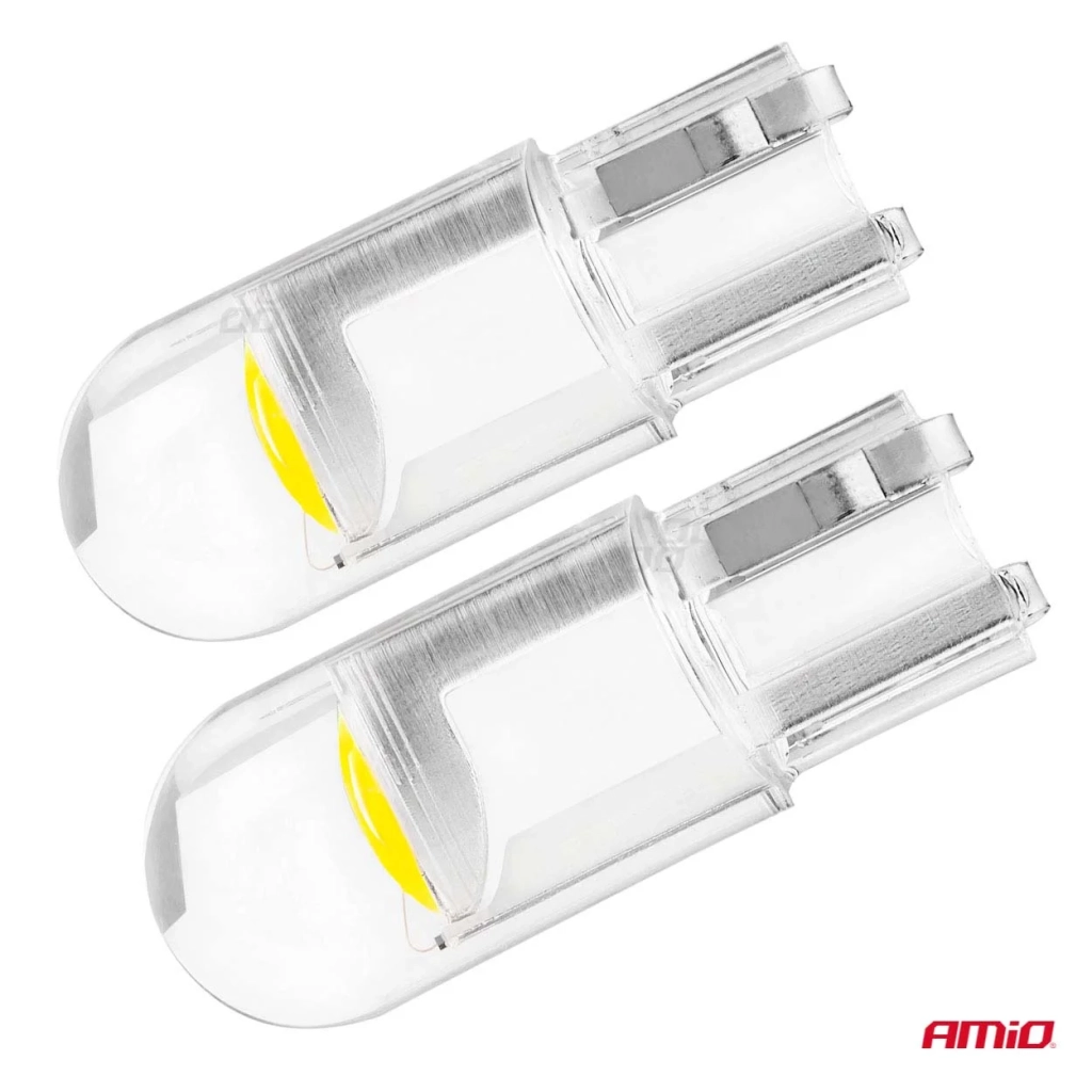 02955 Светодиодная лампа стандарт LED Clear Alb T10 12V 1шт
