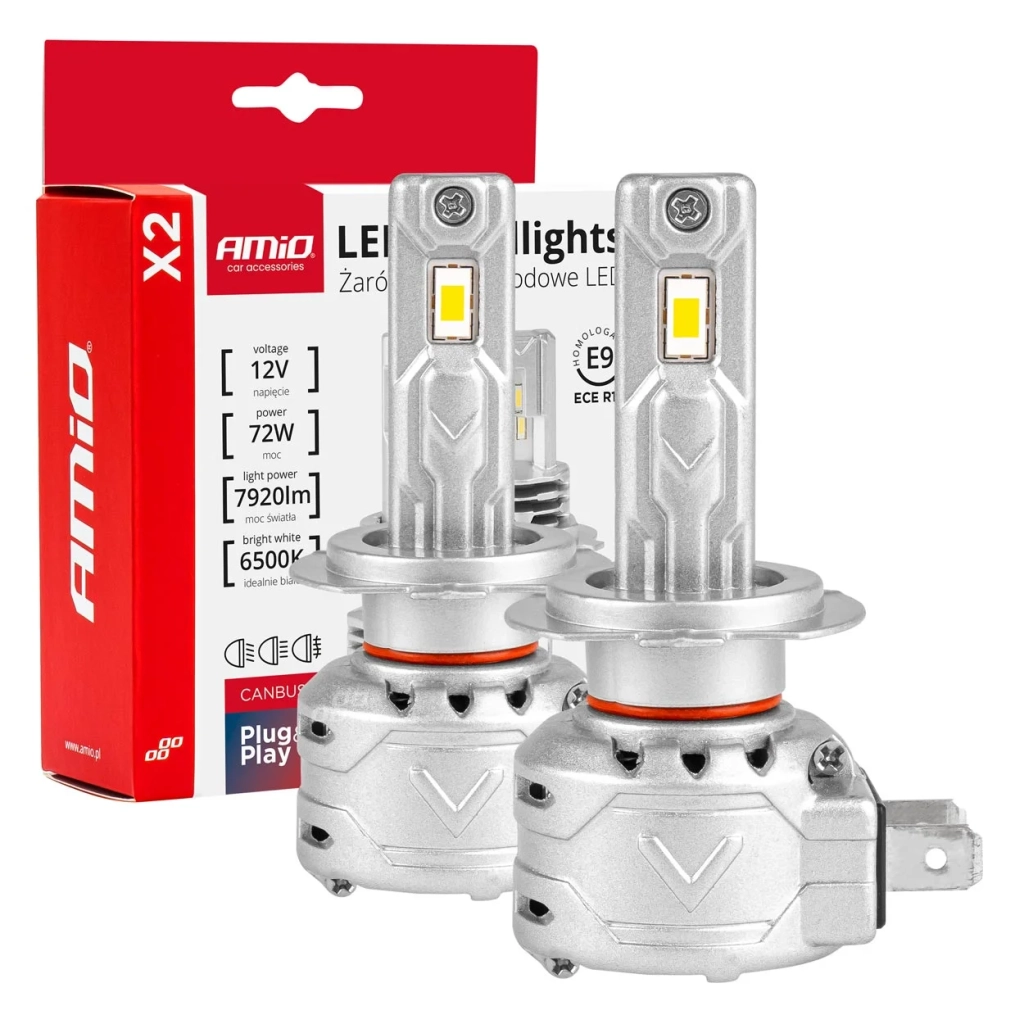 02973 Bec LED X2 Canbus mini 72W Seria H7/H18
