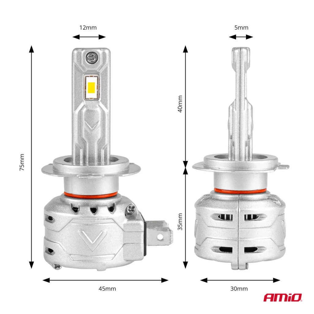 02973 Bec LED X2 Canbus mini 72W Seria H7/H18