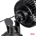 03003 Автомобильный вентилятор AMiO PRO простой, 6’, с присоской, 12 В, 2 скорости