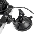 03010 Ventilator auto AMiO PRO dublu, 4’, cu ventuză, 12V, 2 viteze