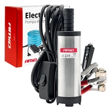 03243 Pompa electrica diesel submersibila 12V/230V, diam. 38 mm, set cu furtun