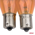 03352 Bec halogen 2 buc/PY21W BAU15S 12V AMBER blister