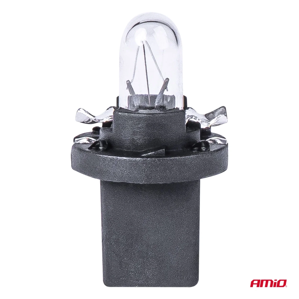 03371 Bec cu halogen 1buc B8.5D 12V 8.5W BAX1.2W alb