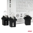 03371 Bec cu halogen 1buc B8.5D 12V 8.5W BAX1.2W alb