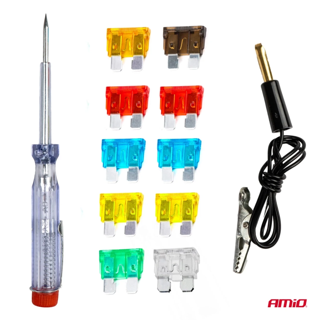 03523 Set sigurante auto standard cu stilou de testare