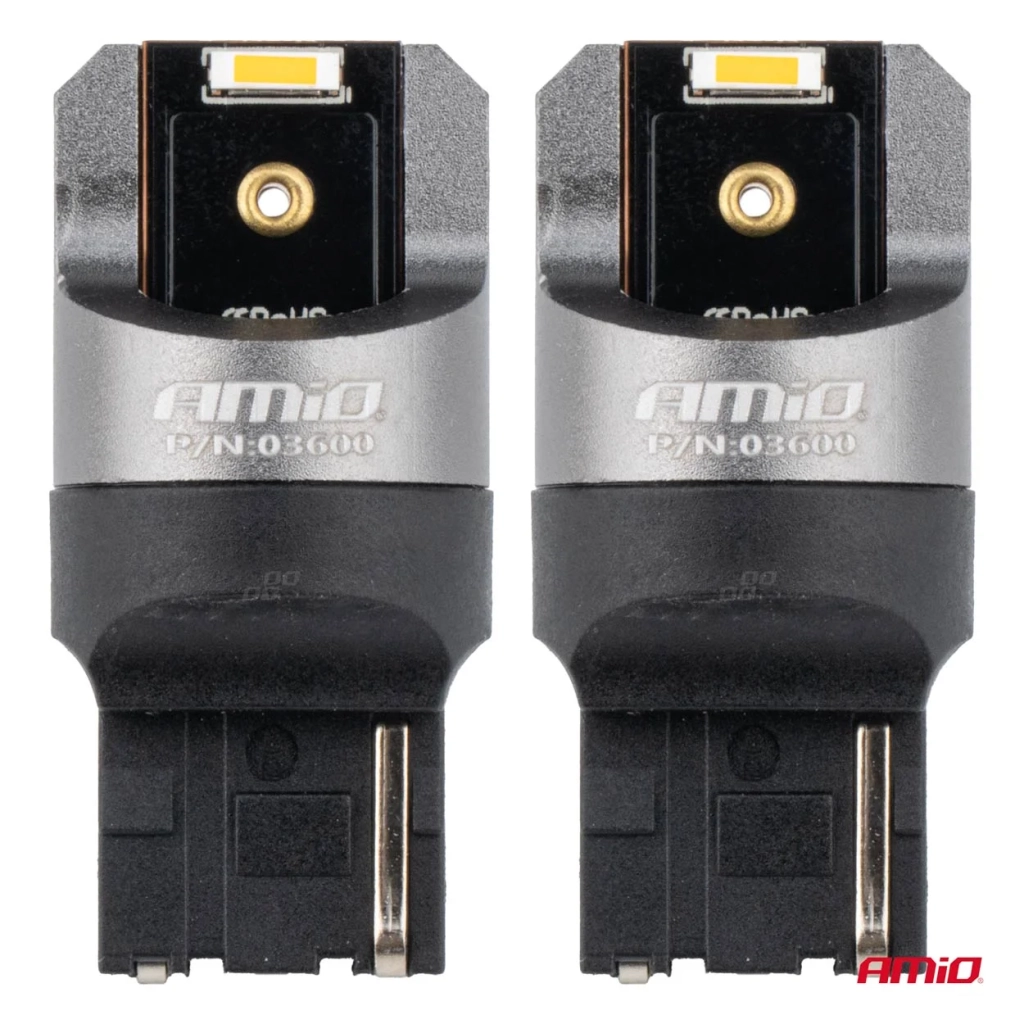 03600 Светодиодные лампы LED Canbus PRO series 7440 WY21W 2x1860SMD Orange 12/24V FULL