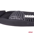 03648 Чехол для сиденья с поддержкой спины и подголовником GSM-10-Black 131x46cm