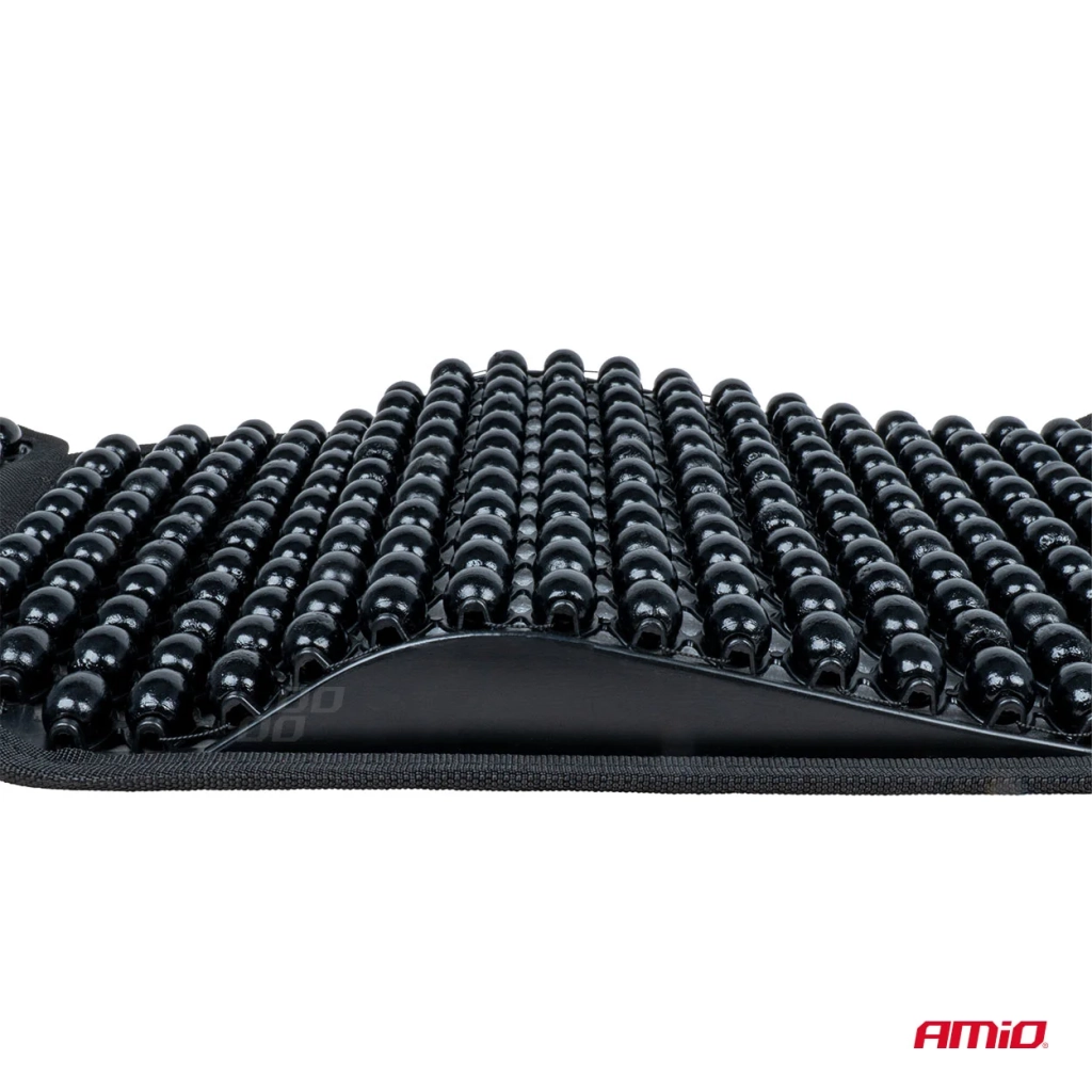 03650 Husa auto cu elemente din lemn GSM-12-Black 126x44cm