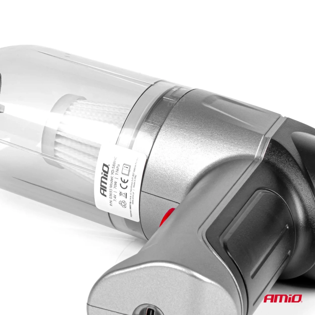 03693 Беспроводной автомобильный пылесос 70W 11kPa USB-C VC-06