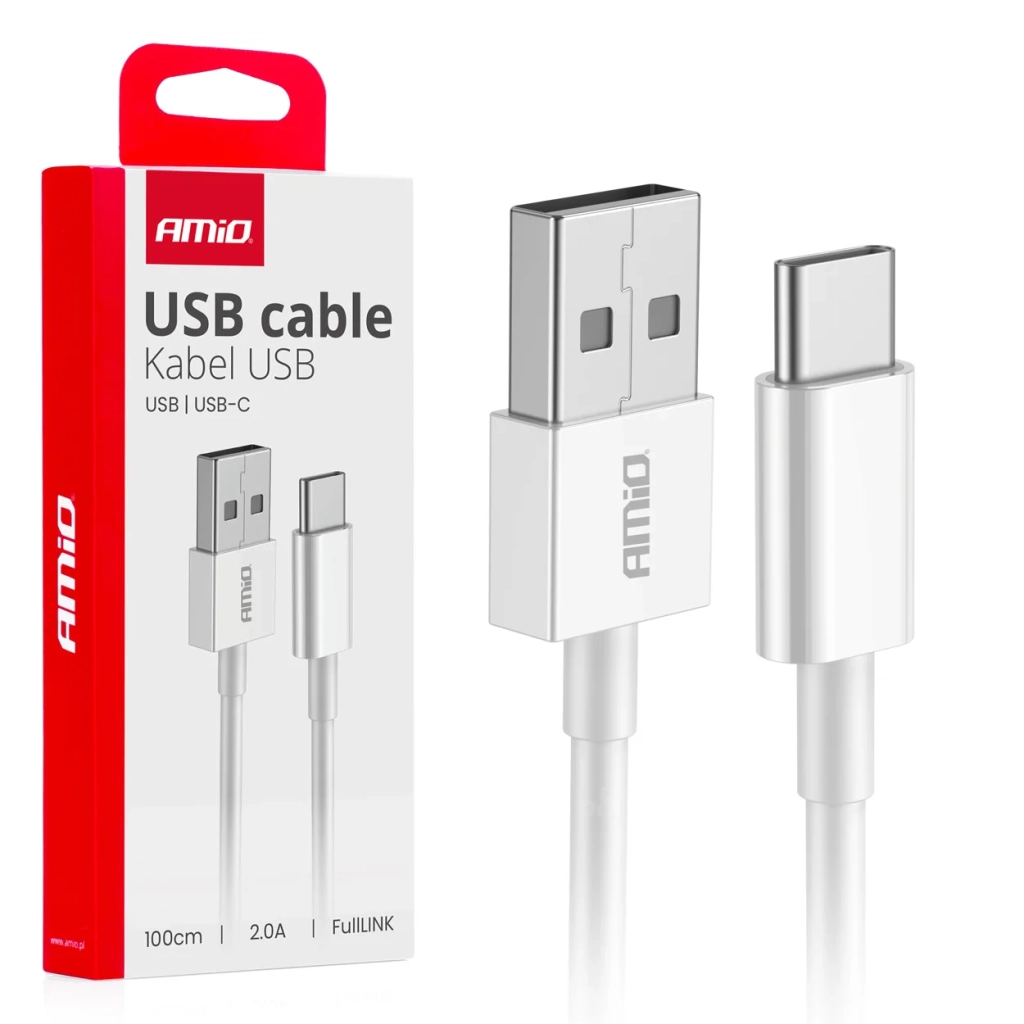 03893 Кабель USB-C 2A 100 см FullLINK