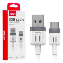 03906 Cablu USB la USB-C 3A 200cm FullLINK