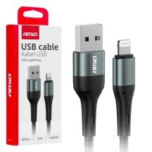 03913 Cablu USB la Lightning 3A 100cm FullLINK