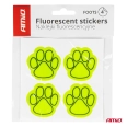 03940 Set autocolante fluorescente FOOTS