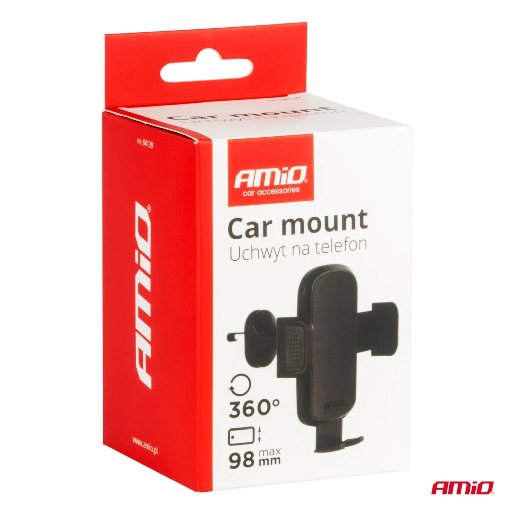 04139 Suport de telefon rotativ pentru bord la 360°
