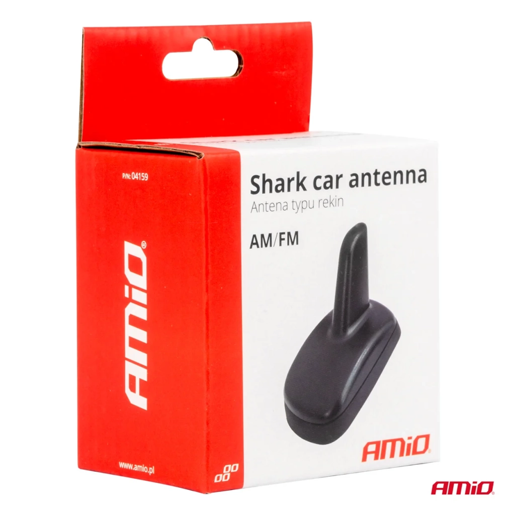 04159 Antena auto Shark Fin Conector DIN