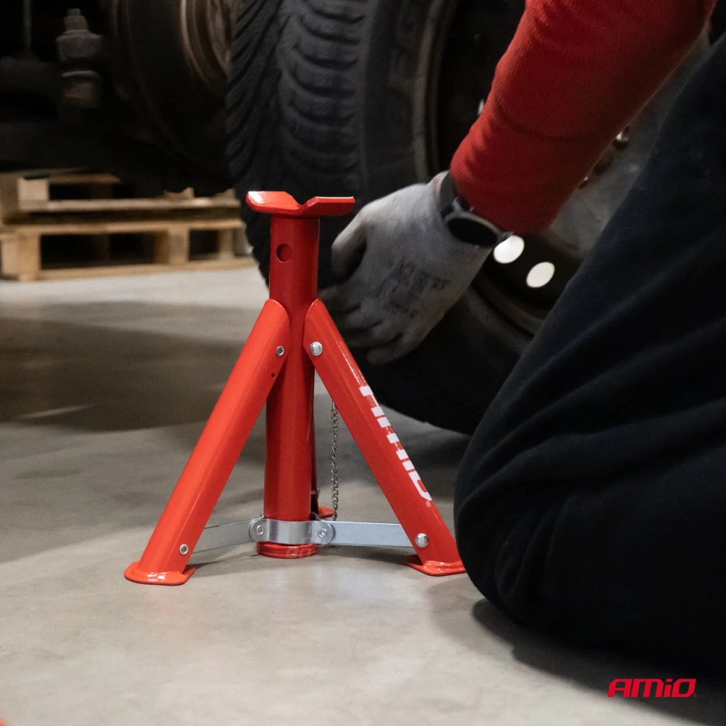 04186 Suporturi pliabil 2 buc 3T Jack Stand (290-408mm)