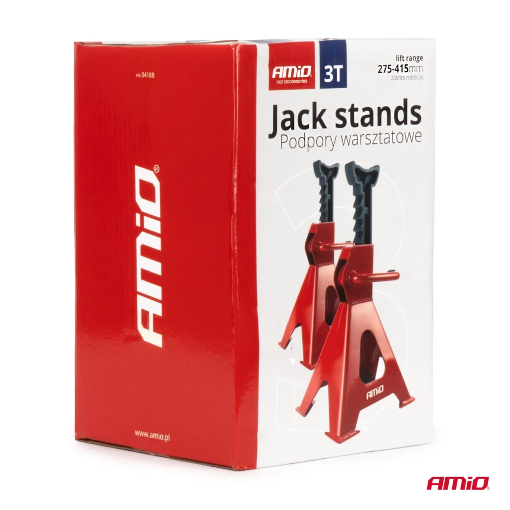 04188 SПодставки для домкратов 2шт 3T  Jack Stand (275-415mm)