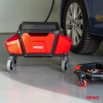 04268 Scaun de lucru cu rotile cu spatiu de depozitare pentru unelte de 150 kg