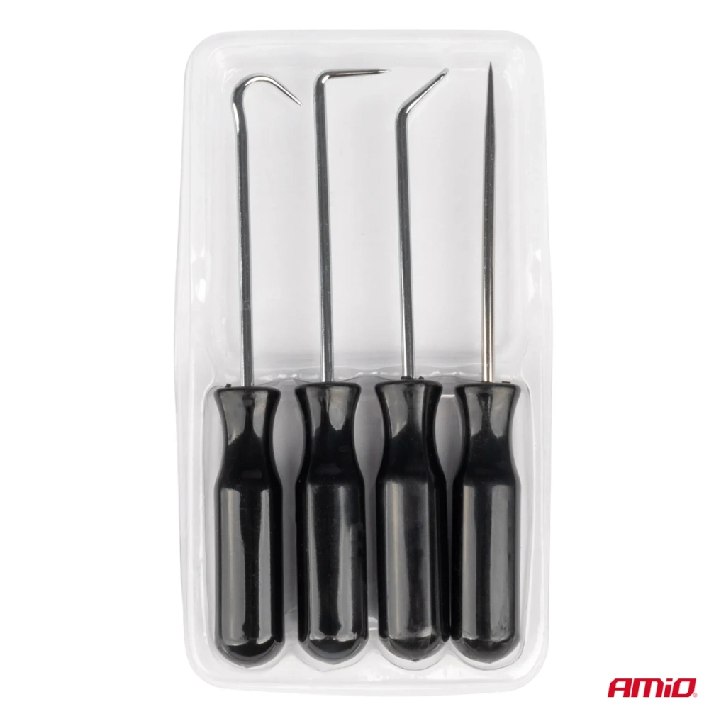 04281 Set de 4 surubelnite cu cirlig  4 buc.
