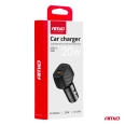 04282 Incarcator auto QC+PD 20 Вт USB-A+USB-C