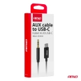 04294 Аудиокабель мини USB-C TO AUX TYPE Mini Jack 3,5 мм, 1 м