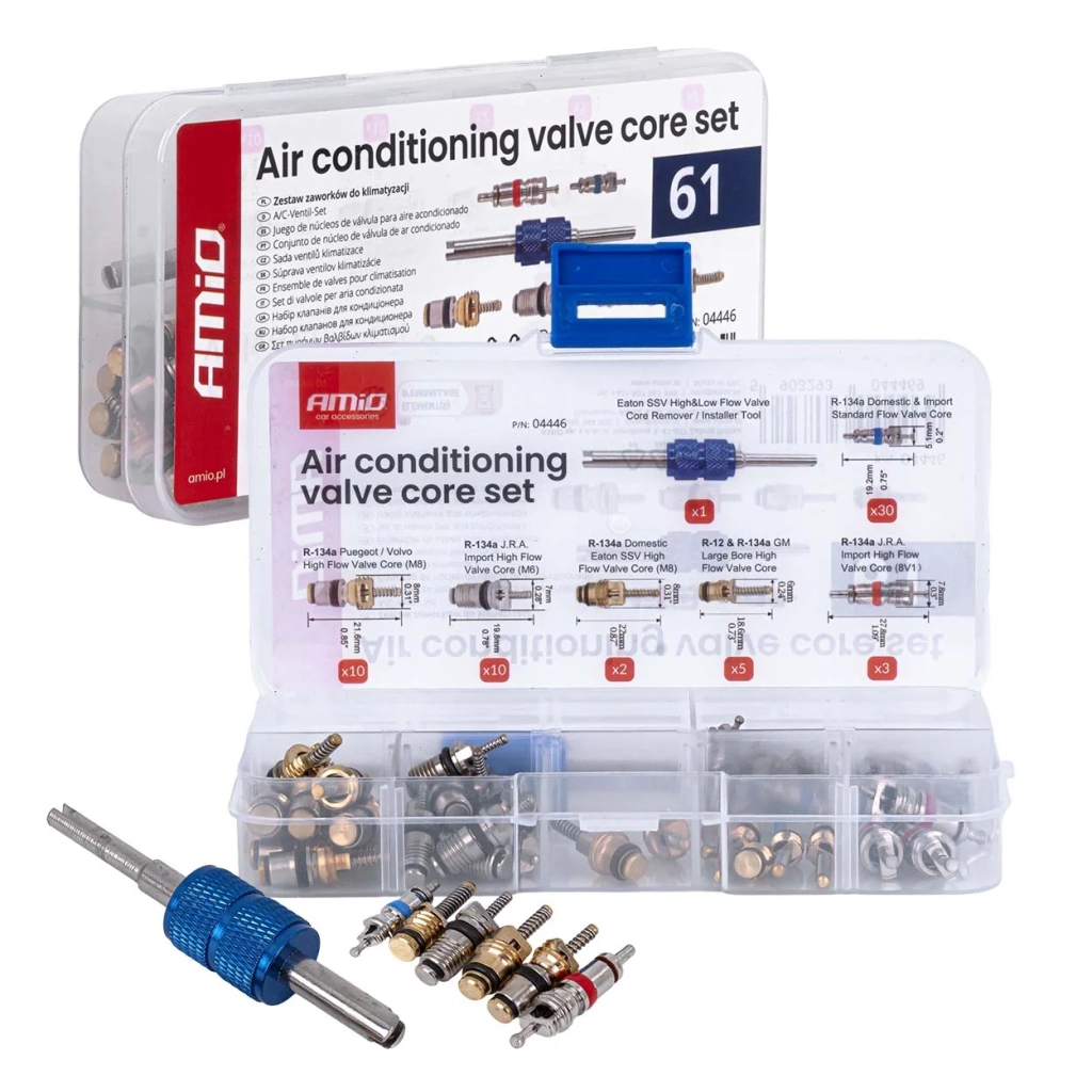 04446 Set de 61 de miezuri de supape p-u aer conditionat