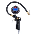 04466 Pistol de pompare cu manometru digital, 17 bar (BATT)/Пистолет для накачки с цифровым манометром, 17 бар (BATT)