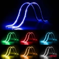 04579 Гибкие светодиодные COB-ленты LED COB flexibile cu controler multicolor RGB 2x30cm 12V